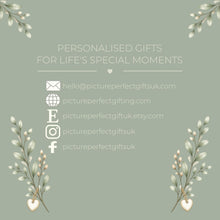 Load image into Gallery viewer, Personalised Gonk Christmas Bauble with Name, Pink, Green or Red, 10cm Acrylic