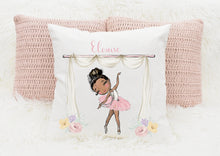 Load image into Gallery viewer, Personalised Ballerina Cushion