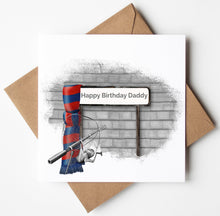 Load image into Gallery viewer, Printed Personalised Bowls Birthday Card