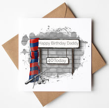 Load image into Gallery viewer, Printed Personalised Hockey Birthday Card