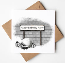 Load image into Gallery viewer, Personalised Birthday Card