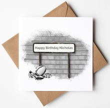 Load image into Gallery viewer, Personalised Birthday Card