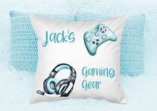 Load image into Gallery viewer, Personalised Gaming Gear Pocket Cushions