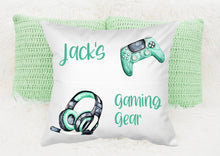 Load image into Gallery viewer, Personalised Gaming Gear Pocket Cushions