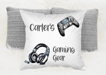 Load image into Gallery viewer, Personalised Gaming Gear Pocket Cushions