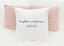 Load image into Gallery viewer, Couples Cushion