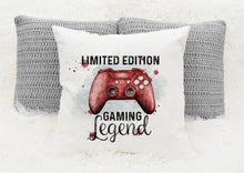 Load image into Gallery viewer, Personalised Gamer Cushions, Gaming Legend Cushion