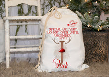 Load image into Gallery viewer, Personalised Santa Sacks - Red