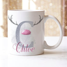 Load image into Gallery viewer, Personalised Christmas Mugs - Pink