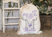 Load image into Gallery viewer, Personalised Santa Sacks - Lilac