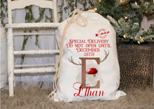 Load image into Gallery viewer, Personalised Santa Sacks - Red