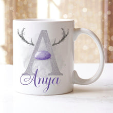 Load image into Gallery viewer, Personalised Christmas Mugs - Lilac