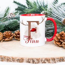 Load image into Gallery viewer, Personalised Christmas Mugs - Red
