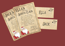 Load image into Gallery viewer, Personalised Letters From Santa