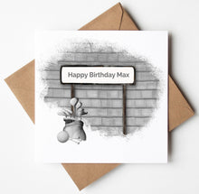 Load image into Gallery viewer, Personalised Birthday Card