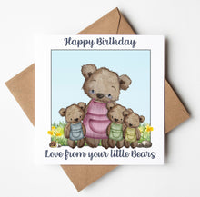 Load image into Gallery viewer, Grandmother Birthday Card, Personalised Birthday Card
