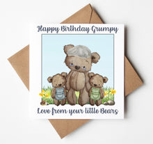 Load image into Gallery viewer, Grumpy Birthday Card, Personalised Birthday Card
