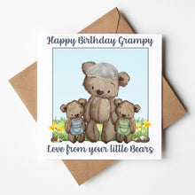 Load image into Gallery viewer, Grampy Birthday Card, Personalised Birthday Card