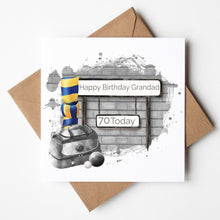 Load image into Gallery viewer, Printed Personalised Bowls Card