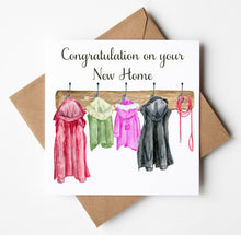 Load image into Gallery viewer, Printed Personalised Card, Hew Home Card