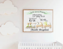 Load image into Gallery viewer, Personalised Nursery Print