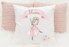 Load image into Gallery viewer, Personalised Ballerina Cushion