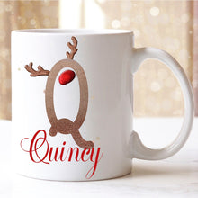 Load image into Gallery viewer, Personalised Christmas Mug, Printed Mug, Christmas Hot Chocolate Mug