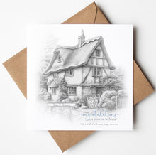 Load image into Gallery viewer, New Home Card, Personalised new home card
