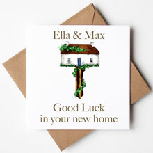 Load image into Gallery viewer, New Home Card, Personalised new home card