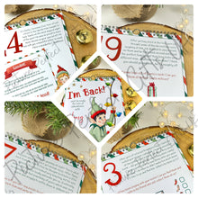 Load image into Gallery viewer, Interactive Elf Calender, Christmas Elf Ideas