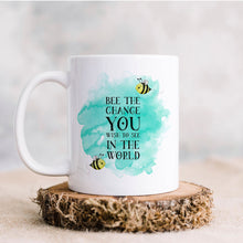 Load image into Gallery viewer, Personalised Mug, Positive Message Mugs, Bee Mugs,