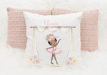 Load image into Gallery viewer, Personalised Ballerina Cushion
