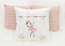 Load image into Gallery viewer, Personalised Ballerina Cushion
