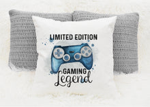 Load image into Gallery viewer, Personalised Gamer Cushions, Gaming Legend Cushion
