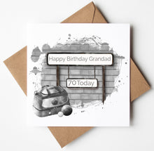 Load image into Gallery viewer, Printed Personalised Hockey Birthday Card
