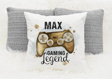 Load image into Gallery viewer, Personalised Gamer Cushions
