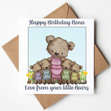 Load image into Gallery viewer, Nona Birthday Card,  Personalised Birthday Card
