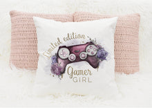 Load image into Gallery viewer, Personalised Gamer Cushions, Gamer Girl Cushion
