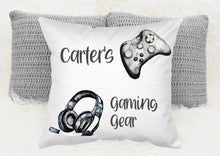 Load image into Gallery viewer, Personalised Gaming Gear Pocket Cushions
