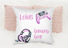 Load image into Gallery viewer, Personalised Gaming Gear Pocket Cushions
