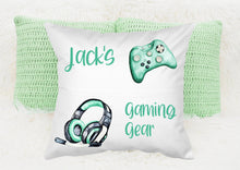 Load image into Gallery viewer, Personalised Gaming Gear Pocket Cushions
