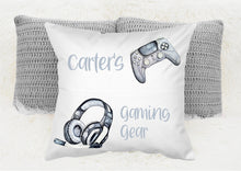 Load image into Gallery viewer, Personalised Gaming Gear Pocket Cushions
