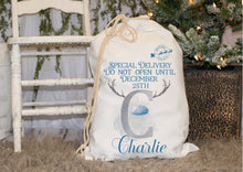Load image into Gallery viewer, Personalised Santa Sacks - Blue
