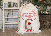 Load image into Gallery viewer, Personalised Santa Sacks - Red
