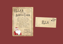 Load image into Gallery viewer, Personalised Letters From Santa
