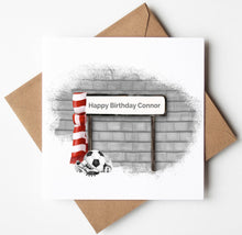 Load image into Gallery viewer, Printed Personalised Golf Birthday Card, Fathers Day Card
