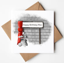 Load image into Gallery viewer, Personalised Birthday Card
