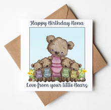 Load image into Gallery viewer, Nona Birthday Card,  Personalised Birthday Card
