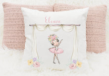 Load image into Gallery viewer, Personalised Ballerina Cushion
