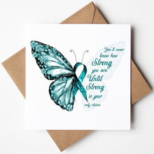 Load image into Gallery viewer, Butterfly Strength Cards, Positive Message Cards
